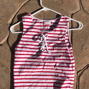 Red Striped Tank